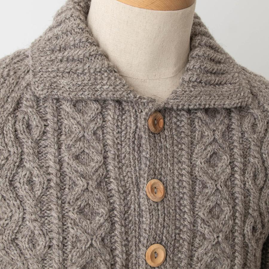 INVERALLAN インバーアラン 長袖ニットカーディガン SHETLAND INVERALLAN インバーアラン 長袖ニットカーディガン SHETLAND