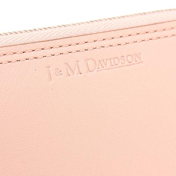 ジェイアンドエムデヴィッドソン J＆M DAVIDSON 財布 レディース 二つ折り財布 ブラッシュピンク SMALL ZIP AROUND PURSE 10264N 7314 7270 BLUSH｜chgardens｜04