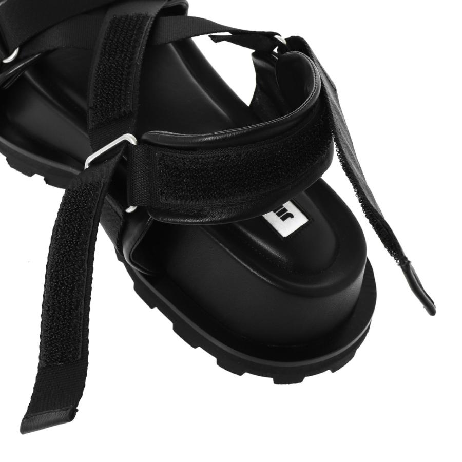 JIL SANDER ジルサンダー レディース サンダル ブラック JIL SANDER ジルサンダー レディース サンダル ブラック