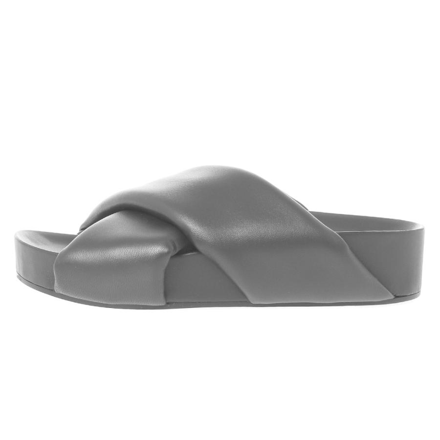 ジルサンダー JIL SANDER レディース サンダル ブラック PADDED SLIDES