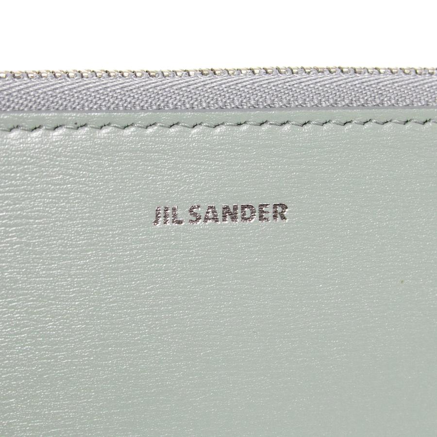 ジルサンダー JIL SANDER メンズ レディース カードケース GIRO ENVELOPE MD J25UI0010 P5354 054 SEA FOAM｜chgardens｜05