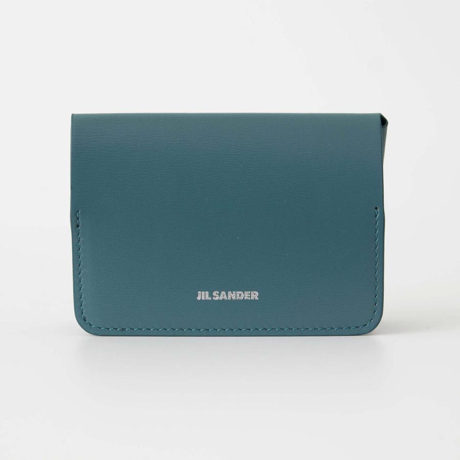 [新品]JIL SANDER ジルサンダー カードケース 名刺入れ blue FLAT CARD HOLDER（名刺入れ）｜JIL SANDER（ジルサンダー）の