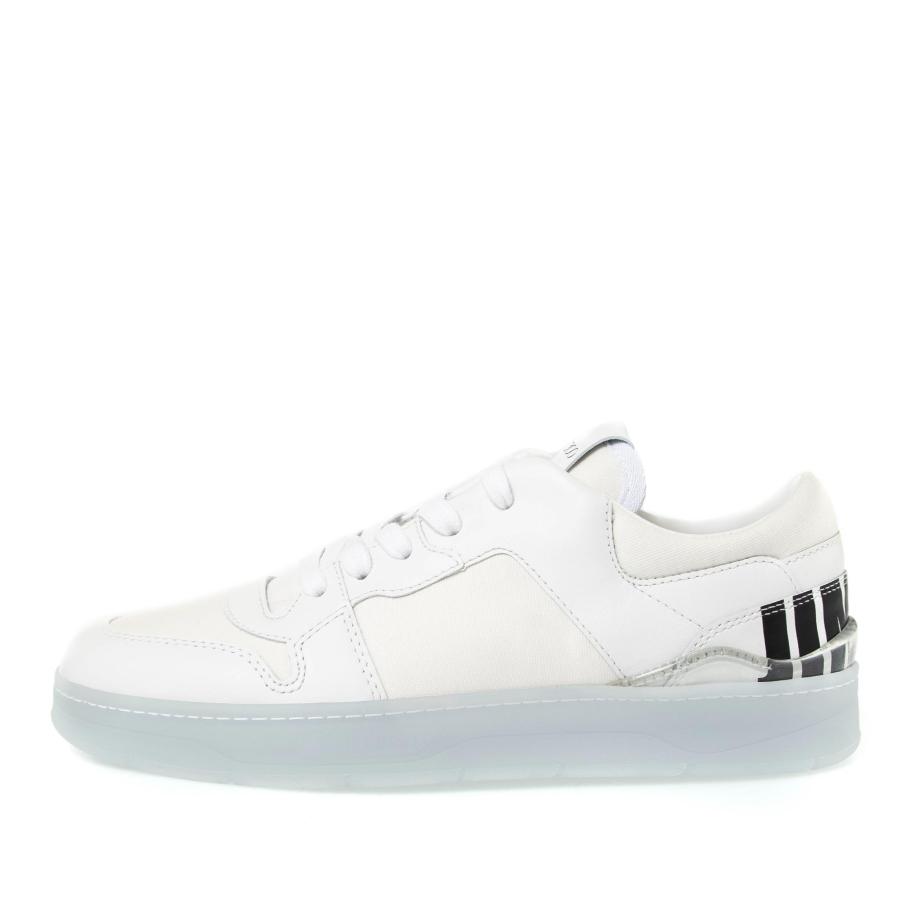 JIMMY CHOO】Florent-Lmx-X White スニーカー ☆関税送料込み