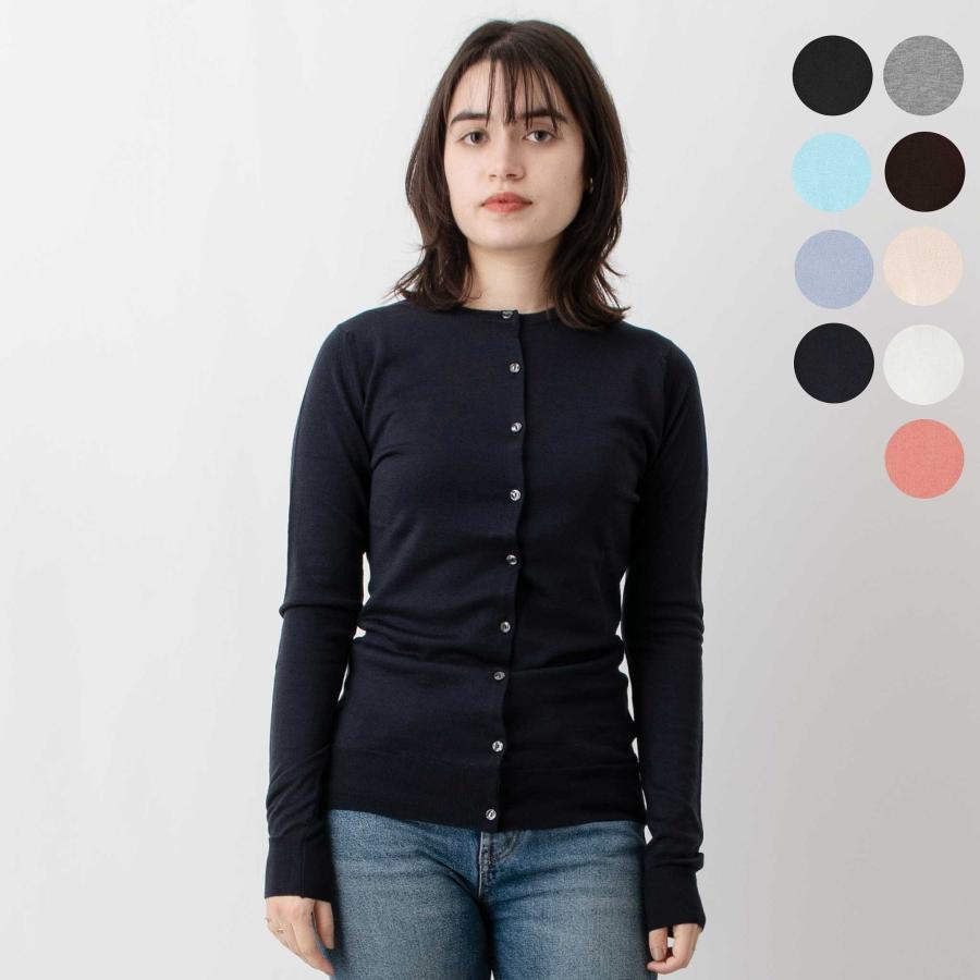 JOHN SMEDLEY ジョンスメドレー レディース ラウンドネック長袖 JOHN SMEDLEY ジョンスメドレー レディース ラウンドネック長袖