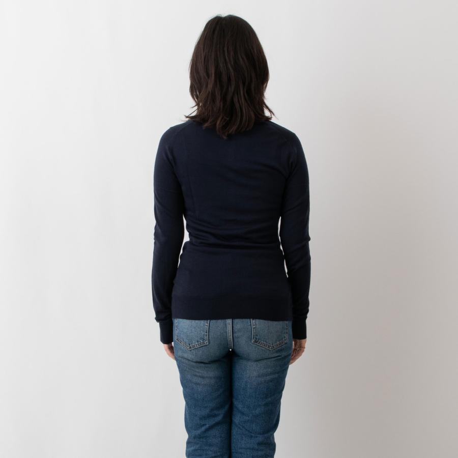JOHN SMEDLEY ジョンスメドレー レディース ラウンドネック長袖 JOHN SMEDLEY ジョンスメドレー レディース ラウンドネック長袖