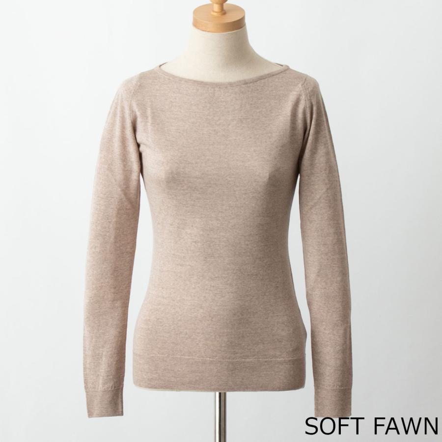 JOHN SMEDLEY ジョンスメドレー レディース ボートネック長袖 JOHN SMEDLEY ジョンスメドレー レディース ボートネック長袖