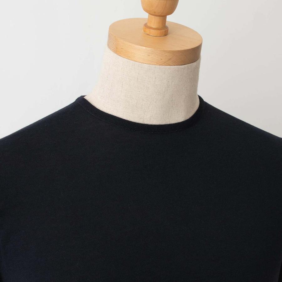 JOHN SMEDLEY ジョンスメドレー メンズ クルーネック半袖ニット
