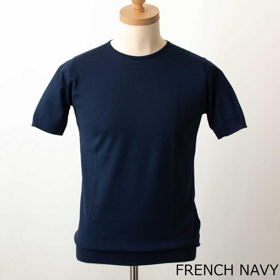JOHN SMEDLEY ジョンスメドレー メンズ クルーネック半袖ニット JOHN SMEDLEY ジョンスメドレー メンズ クルーネック半袖ニット
