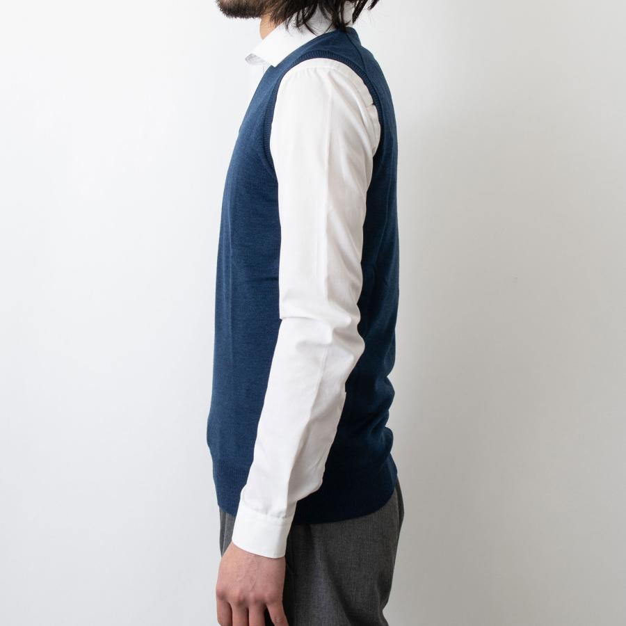 JOHN SMEDLEY ジョンスメドレー メンズ Vネックニットベスト JOHN SMEDLEY ジョンスメドレー メンズ Vネックニットベスト