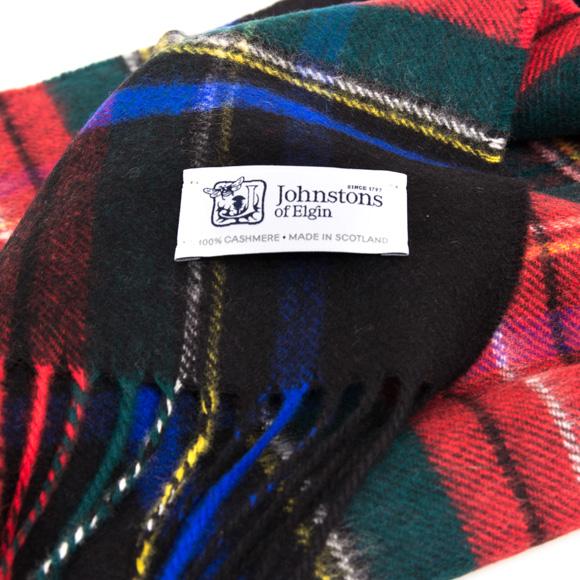 ジョンストンズ JOHNSTONS カシミア中判ストール（カシミヤ） CASHMERE TARTAN STOLE WA000308 全8色｜chgardens｜12