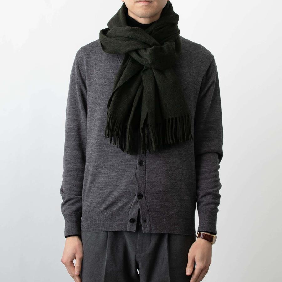 美品 Joshua Ellis ジョシュアエリス カシミヤ 大判ストール ブルー Joshua Ellis ジョシュアエリス JOSHUA ELLIS カシミア大判