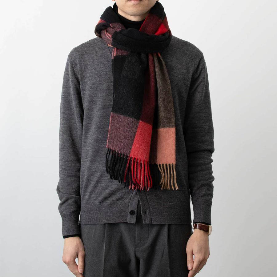 ジョシュアエリス JOSHUA ELLIS カシミア大判ストール（カシミヤ） CASHMERE STOLE レディース メンズ 70 x 190cmの画像