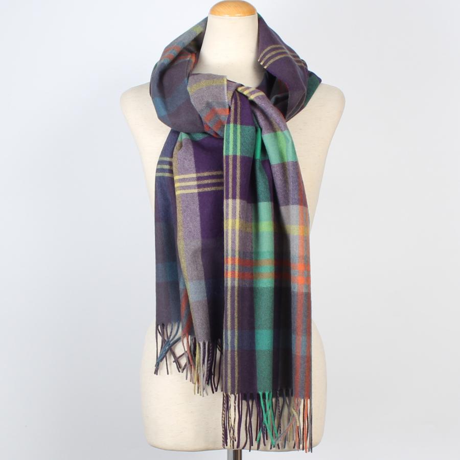 ジョシュアエリス JOSHUA ELLIS カシミアマフラー（カシミヤ） CASHMERE SCARF レディース メンズ 50 x 190cm_15
