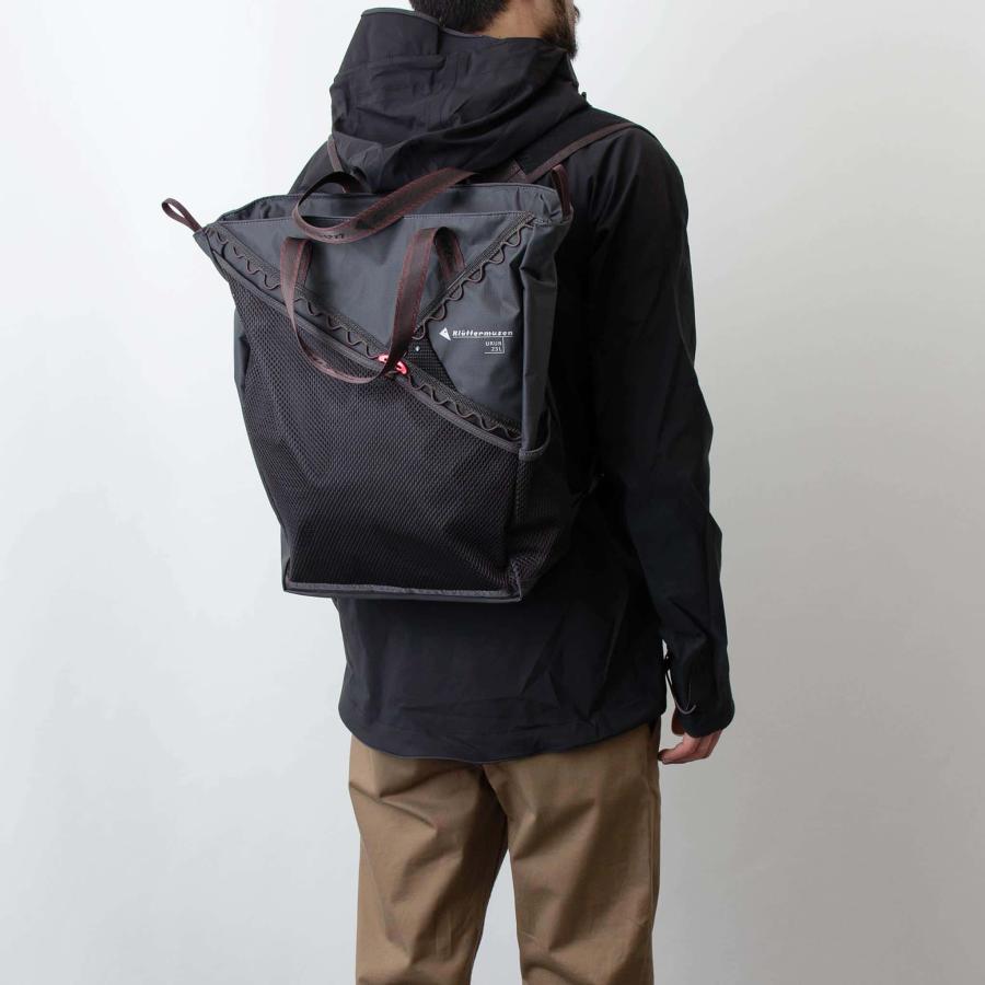 クレッタルムーセン KLATTERMUSEN バッグ メンズ レディース 2WAYトートバッグ/バックパック URUR BAG 23L ウールー バッグ 40408U01｜chgardens｜03