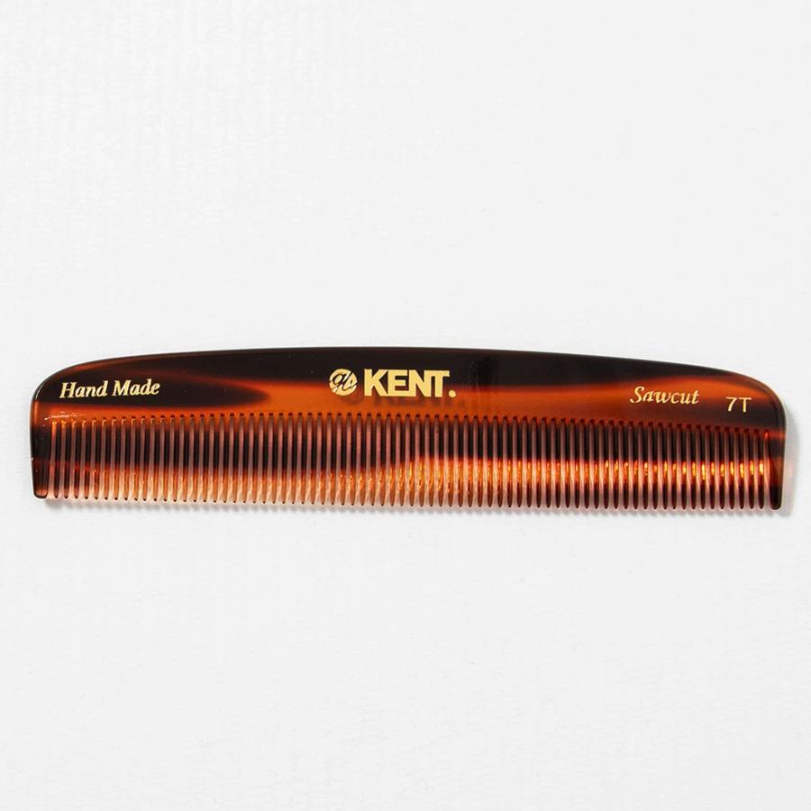 KENT（ケント） ヘアコーム くし HANDMADE 136mm POCKET COMB FINE HAIR ポケットコーム A 7T ...