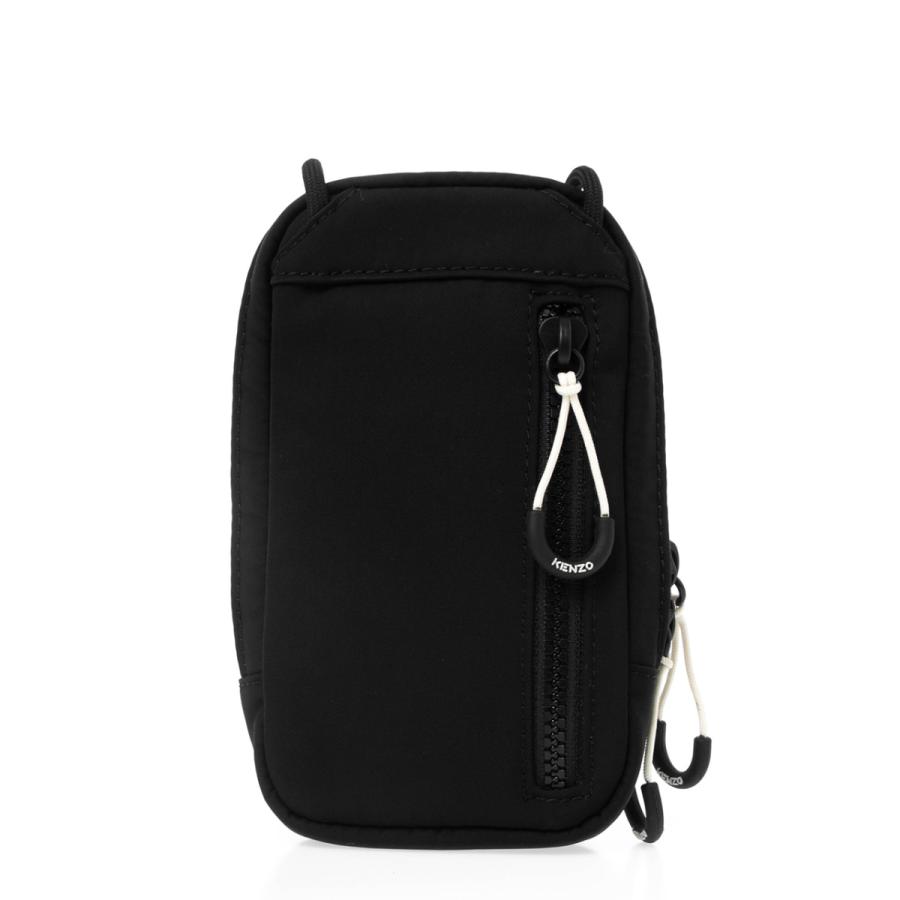ケンゾー KENZO フォーンケース ブラック KENZO SPORT CROSSBODY PHONE HOLDER ON STRAP