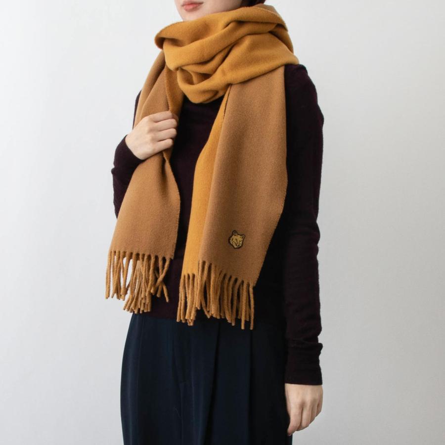楽天市場】MAISON KITSUNE メゾンキツネ マフラー WOOL SCARF 楽天市場】MAISON KITSUNE メゾンキツネ マフラー WOOL SCARF