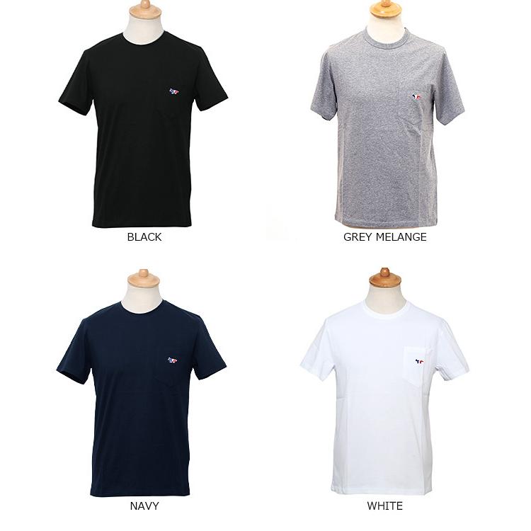 MAISON KITSUNE メゾン キツネ メンズ 半袖Tシャツ TRICOLOR FOX