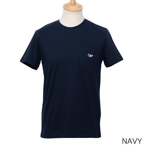 MAISON KITSUNE メゾン キツネ メンズ 半袖Tシャツ TRICOLOR FOX