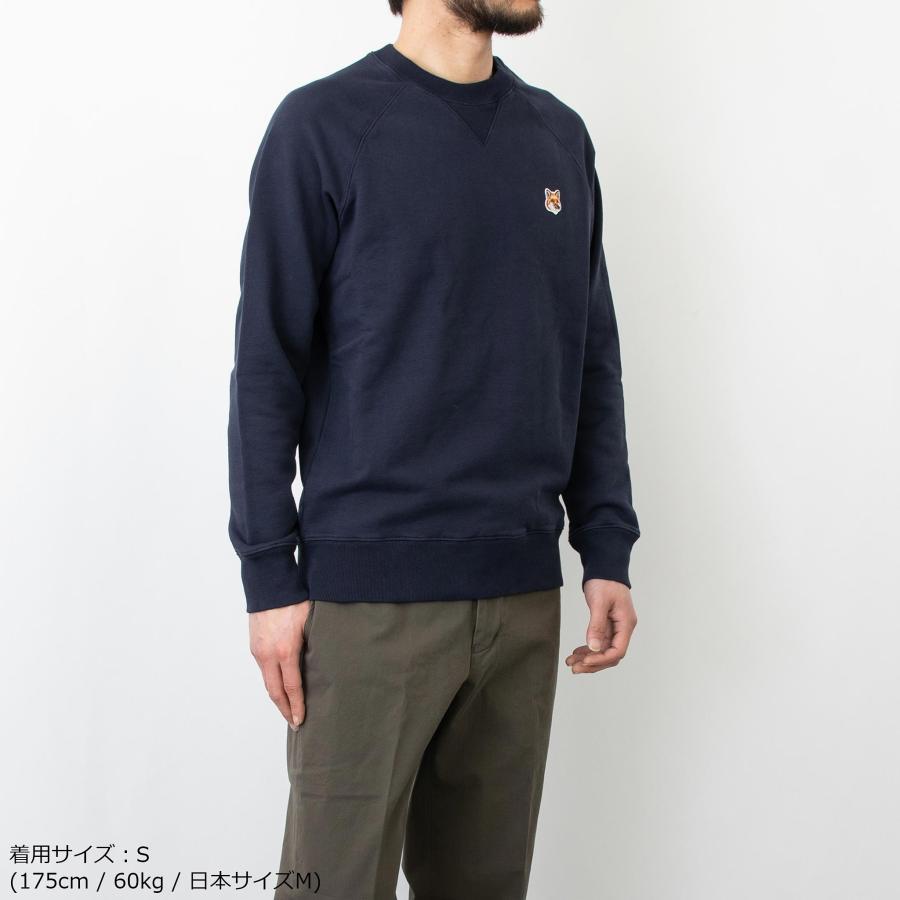 MAISON KITSUNE メゾン キツネ メンズ スウェット FOX HEAD MAISON KITSUNE メゾン キツネ メンズ スウェット FOX HEAD