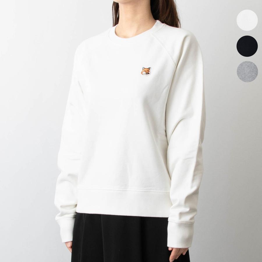 MAISON KITSUNE メゾン キツネ レディース スウェット FOX HEAD MAISON KITSUNE メゾン キツネ レディース スウェット FOX HEAD
