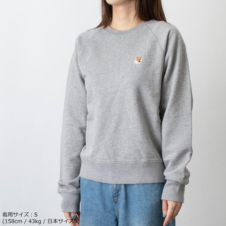 MAISON KITSUNE メゾン キツネ レディース スウェット FOX HEAD MAISON KITSUNE メゾン キツネ レディース スウェット FOX HEAD