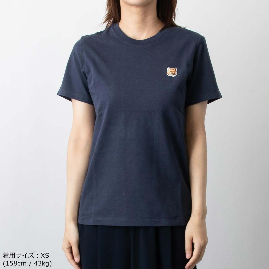 MAISON KITSUNE メゾン キツネ レディース 半袖Tシャツ FOX HEAD MAISON KITSUNE メゾン キツネ レディース 半袖Tシャツ FOX HEAD