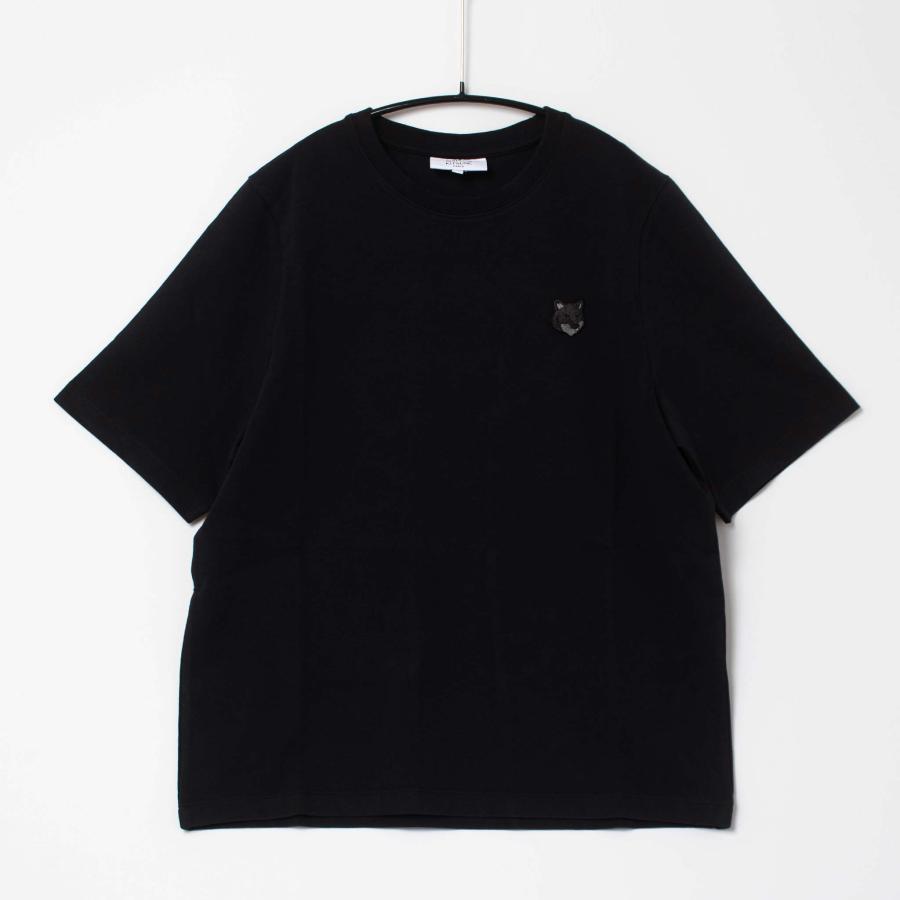 MAISON KITSUNE メゾン キツネ 半袖Tシャツ BOLD FOX HEAD PATCH