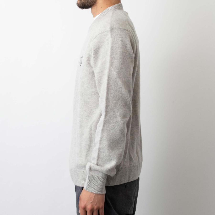 MAISON KITSUNE メゾン キツネ メンズ クルーネック長袖ニット MAISON KITSUNE メゾン キツネ メンズ クルーネック長袖ニット
