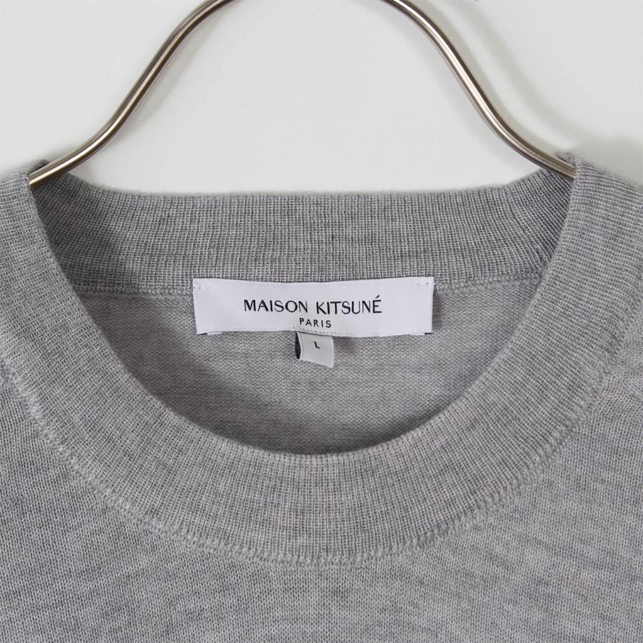 MAISON KITSUNE（メゾン キツネ） メゾン キツネ 半袖ニット FOX HEAD