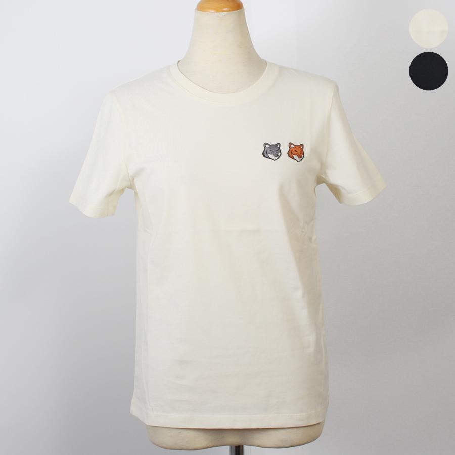 新品タグ付きMAISON KITSUNÉ アイボリー 半袖Tシャツ M MAISON KITSUNE（メゾン キツネ） 半袖 Tシャツ MM00108KJ0118 メンズ