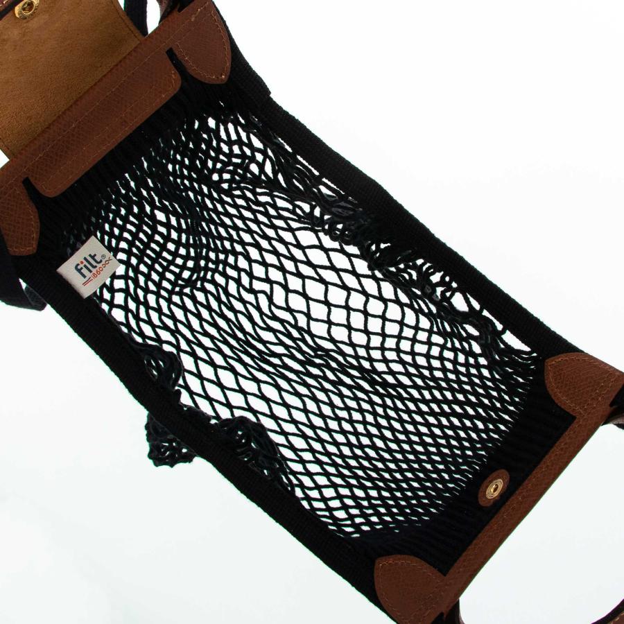 【新品未使用】ロンシャン　メッシュバッグ LONGCHAMP（ロンシャン）の「Le Pliage Filet Tricolore