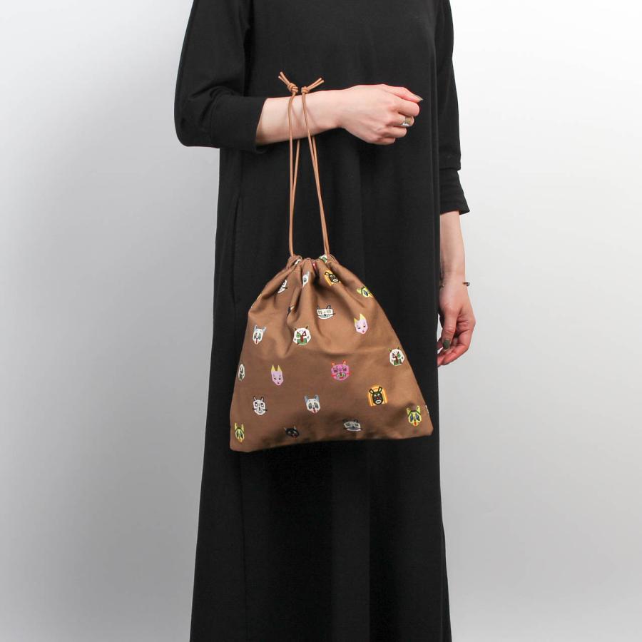 LOEWE（ロエベ） ポーチ LOEWE x LOUIS WAIN CATS SMALL DRAWSTRING