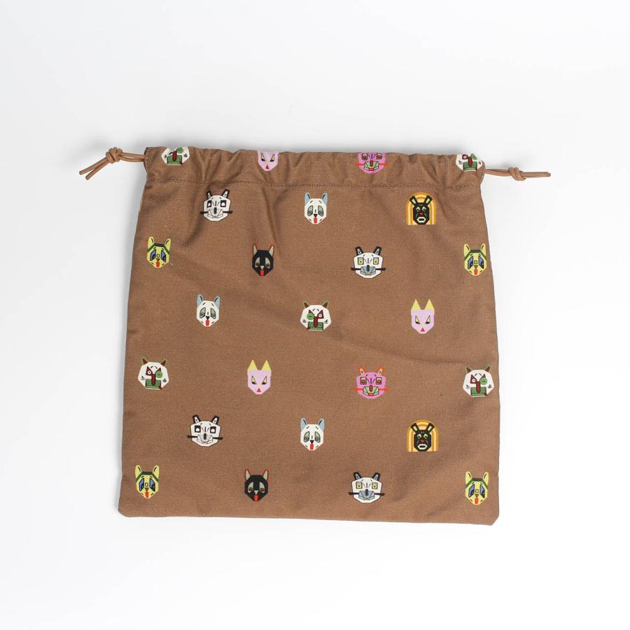 LOEWE（ロエベ） ポーチ LOEWE x LOUIS WAIN CATS SMALL DRAWSTRING