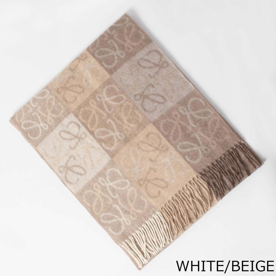 LOEWE ロエベ マフラー ANAGRAM SCARF リバーシブル チェッカー LOEWE ロエベ マフラー ANAGRAM SCARF リバーシブル チェッカー