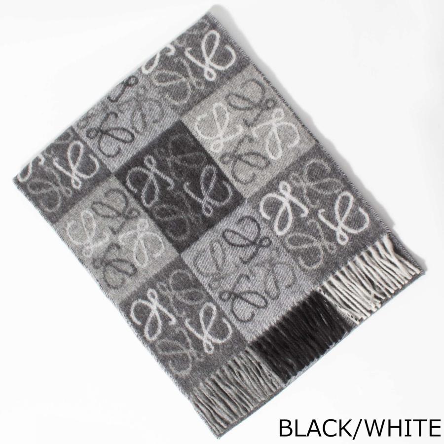 LOEWE ロエベ マフラー ANAGRAM SCARF リバーシブル チェッカー LOEWE ロエベ マフラー ANAGRAM SCARF リバーシブル チェッカー