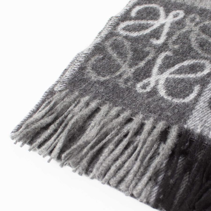 LOEWE ロエベ マフラー ANAGRAM SCARF リバーシブル チェッカー LOEWE ロエベ マフラー ANAGRAM SCARF リバーシブル チェッカー