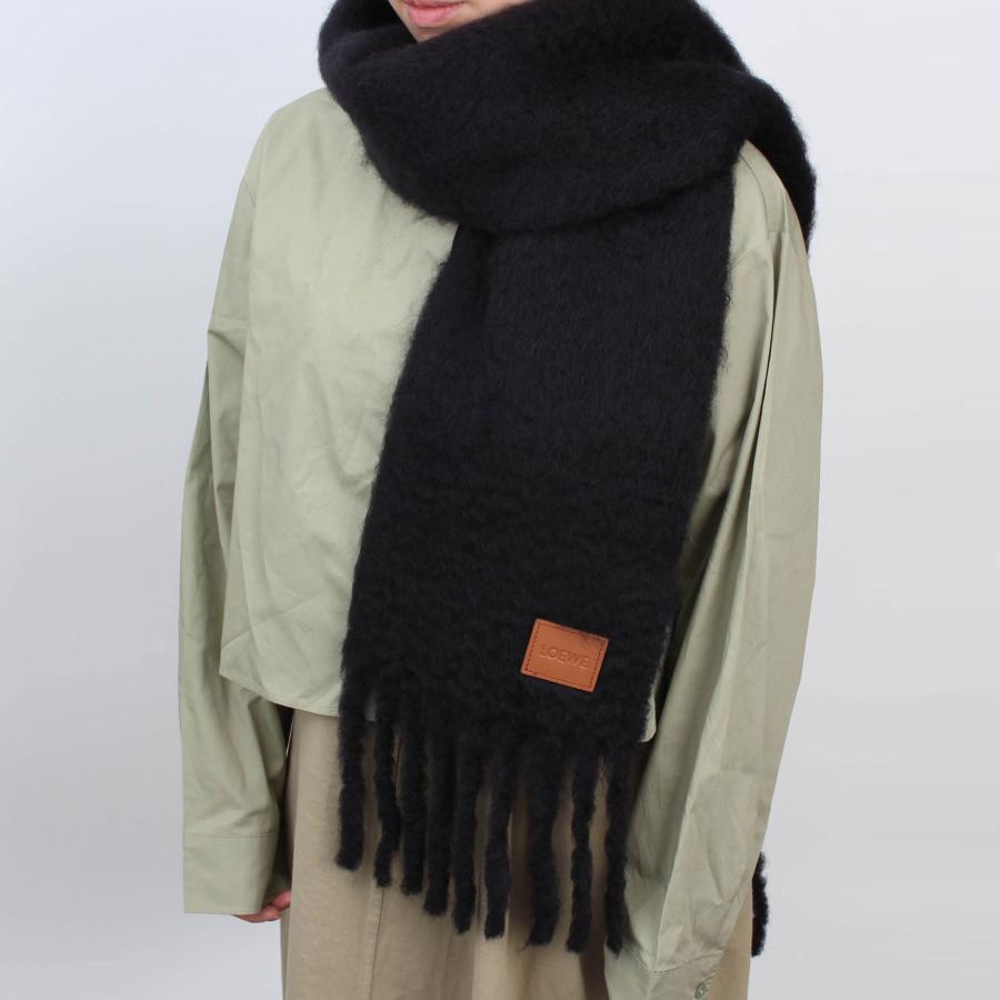 LOEWE（ロエベ） マフラー WOOL AND MOHAIR SCARF ウール＆モヘア