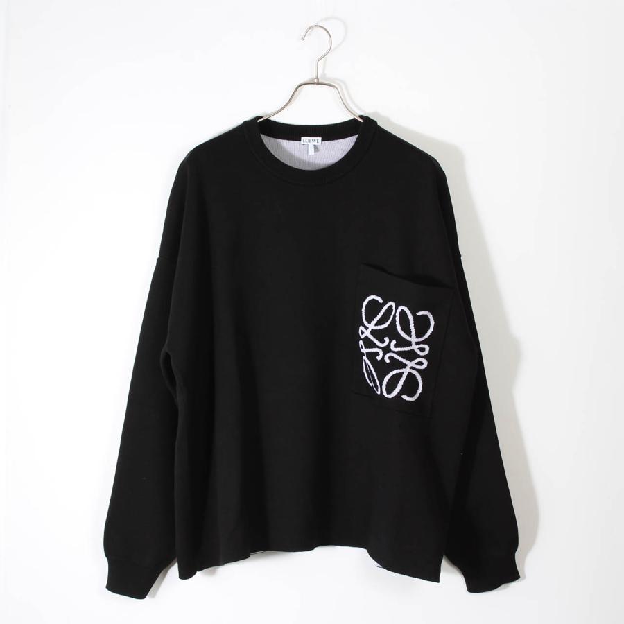 LOEWE（ロエベ） クルーネック長袖ニット ANAGRAM POCKET SWEATER