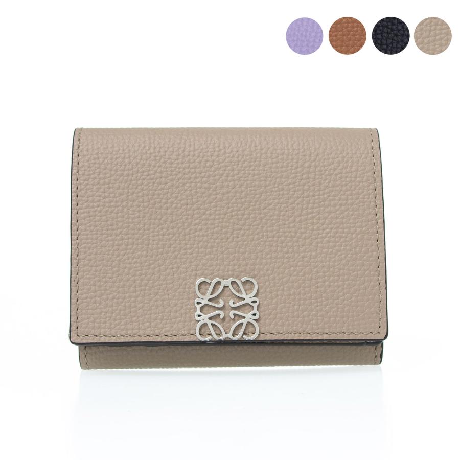 LOEWE ロエベ 財布 レディース 三つ折り財布 ANAGRAM TRIFOLD WALLET 