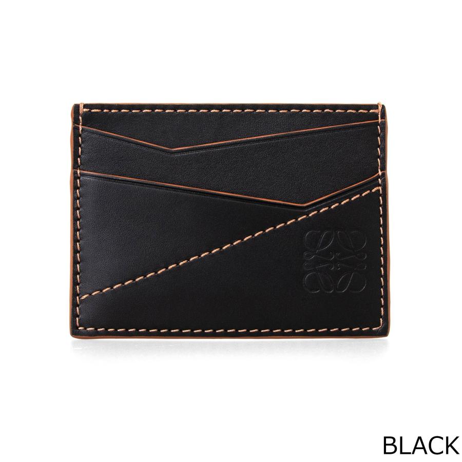 ロエベ LOEWE メンズ カードケース PUZZLE STITCH PLAIN CARDHOLDER パズルステッチ プレーン カードホルダー C510320X03 全3色｜chgardens｜02