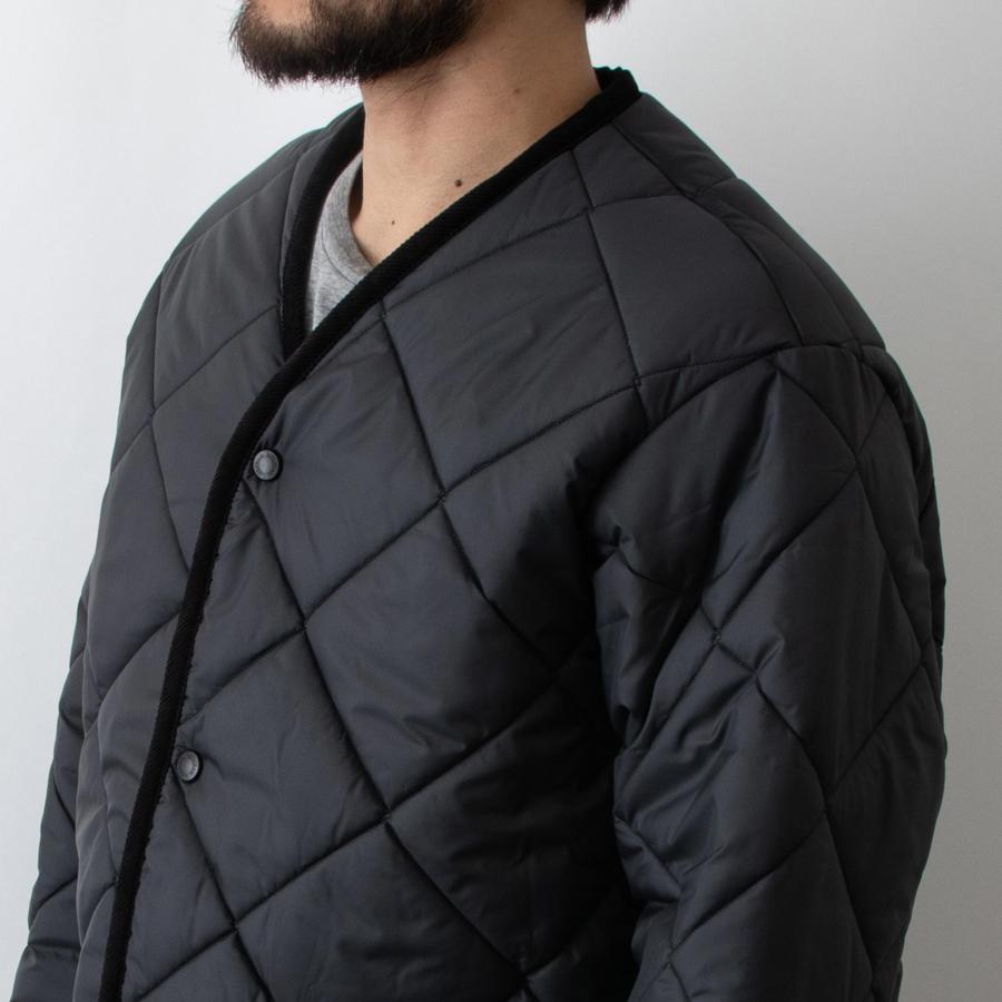 ラベンハム LAVENHAM メンズ キルティングジャケット BIG QUILT COLLARLESS JACKET SLJ4046｜chgardens｜12