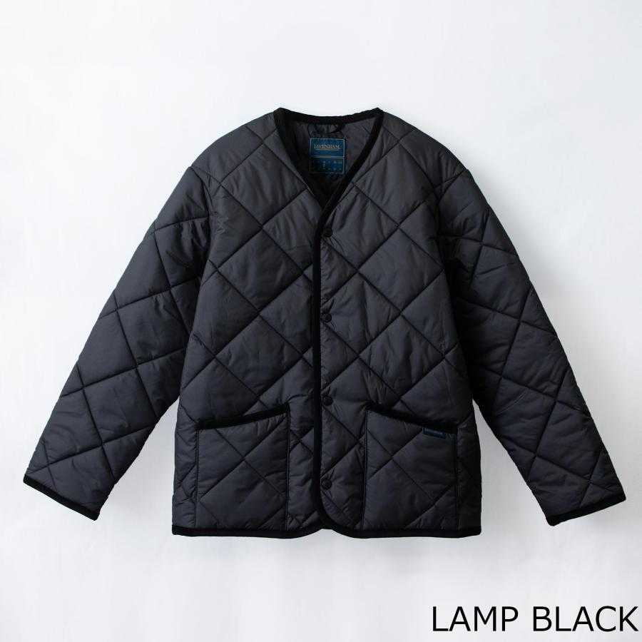 ラベンハム LAVENHAM メンズ キルティングジャケット BIG QUILT COLLARLESS JACKET SLJ4046｜chgardens｜10