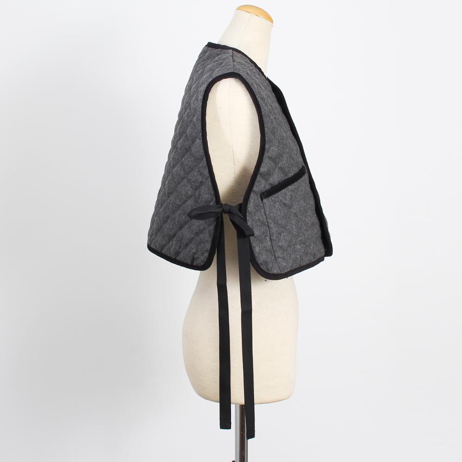 LAVENHAM（ラベンハム） キルティングベスト BLACK EDITION WOOL DB