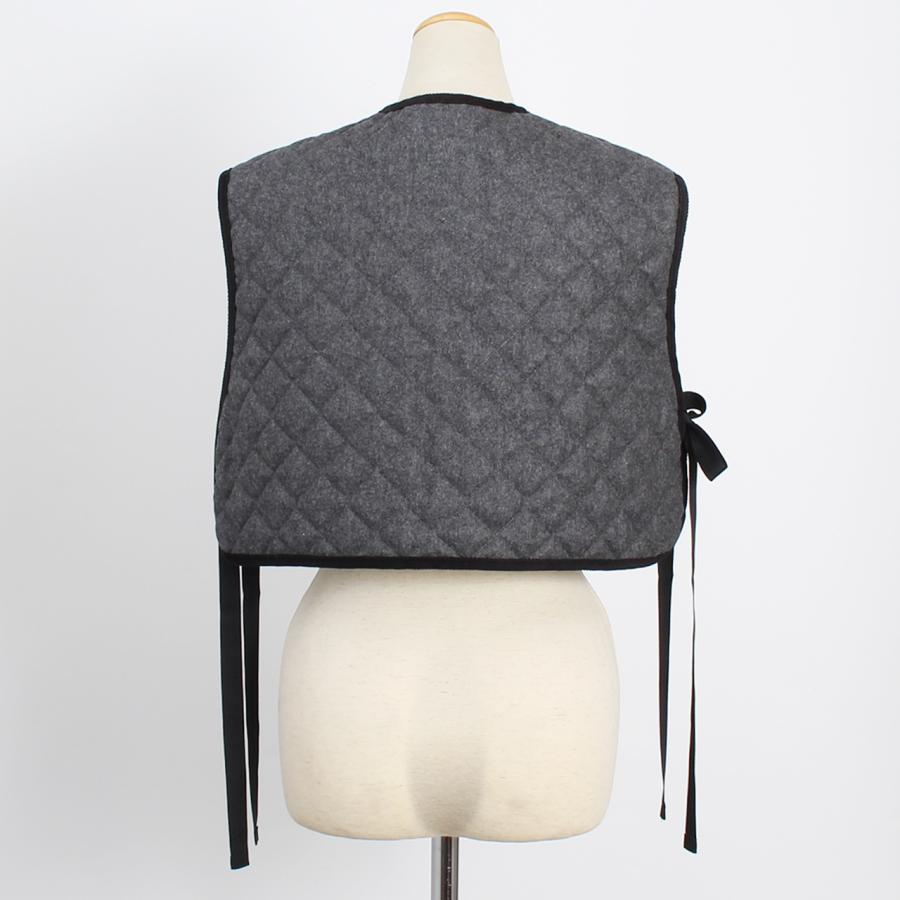 LAVENHAM（ラベンハム） キルティングベスト BLACK EDITION WOOL DB