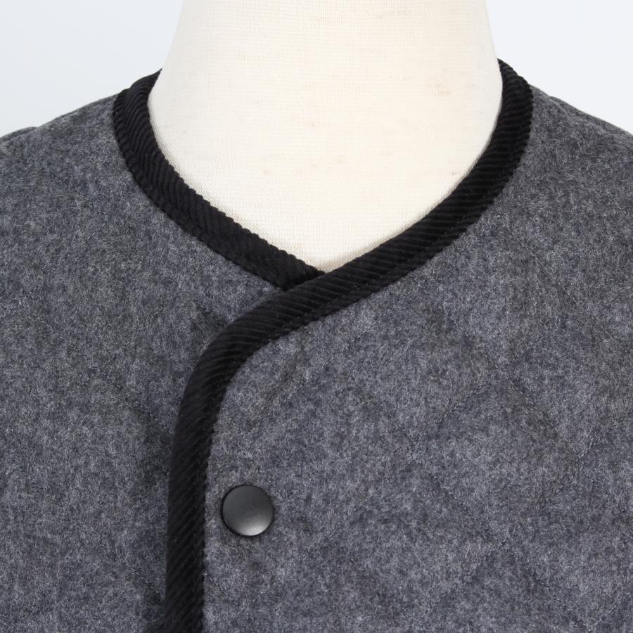 LAVENHAM（ラベンハム） キルティングベスト BLACK EDITION WOOL DB