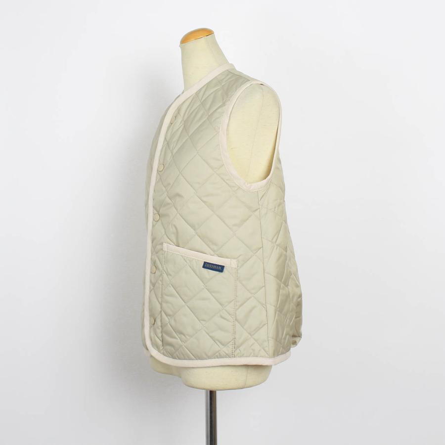 【極美品】ラベンハム　LAVENHAM キルティングダウンベスト　38 ブラウン LAVENHAM（ラベンハム） キルティングベスト LIGHTWEIGHT COCOON