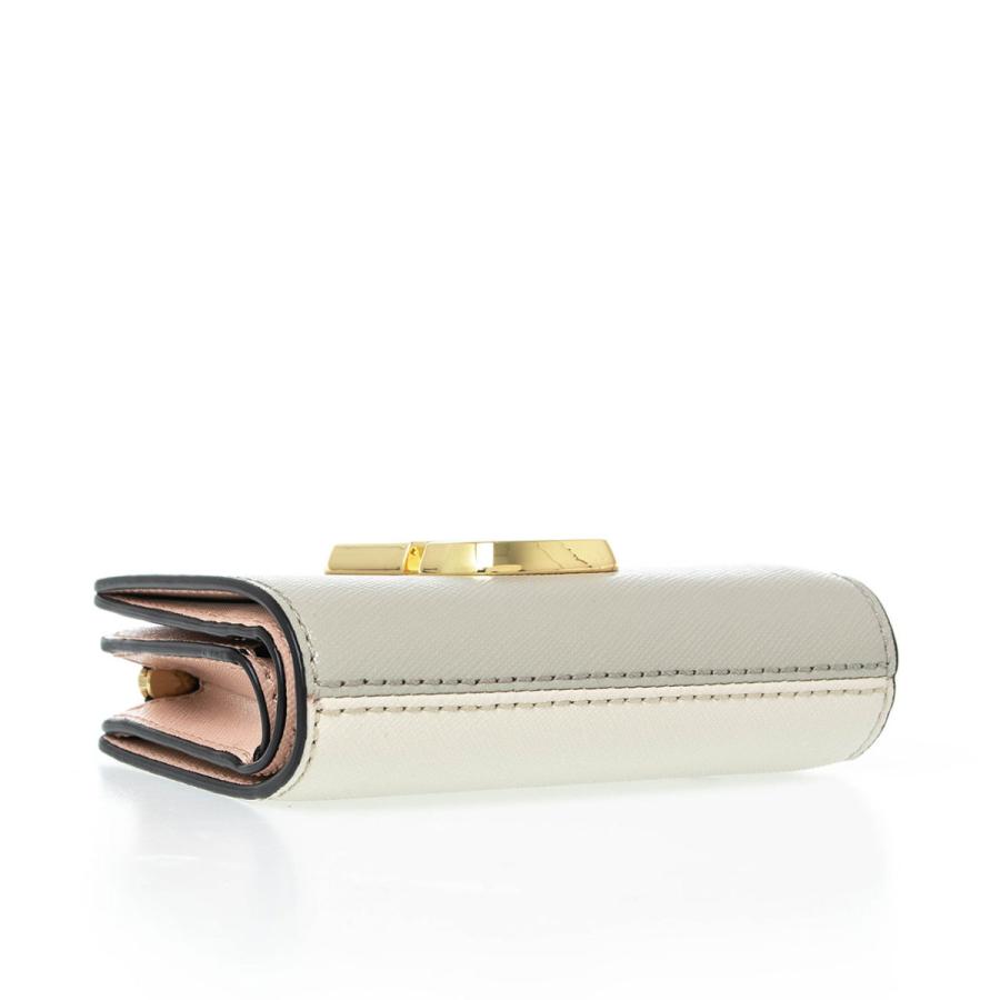 マークジェイコブス MARC JACOBS 財布 レディース 二つ折り財布 グラントベージュマルチ THE SNAPSHOT MINI COMPACT  WALLET M0014282 088 DUST MULTI