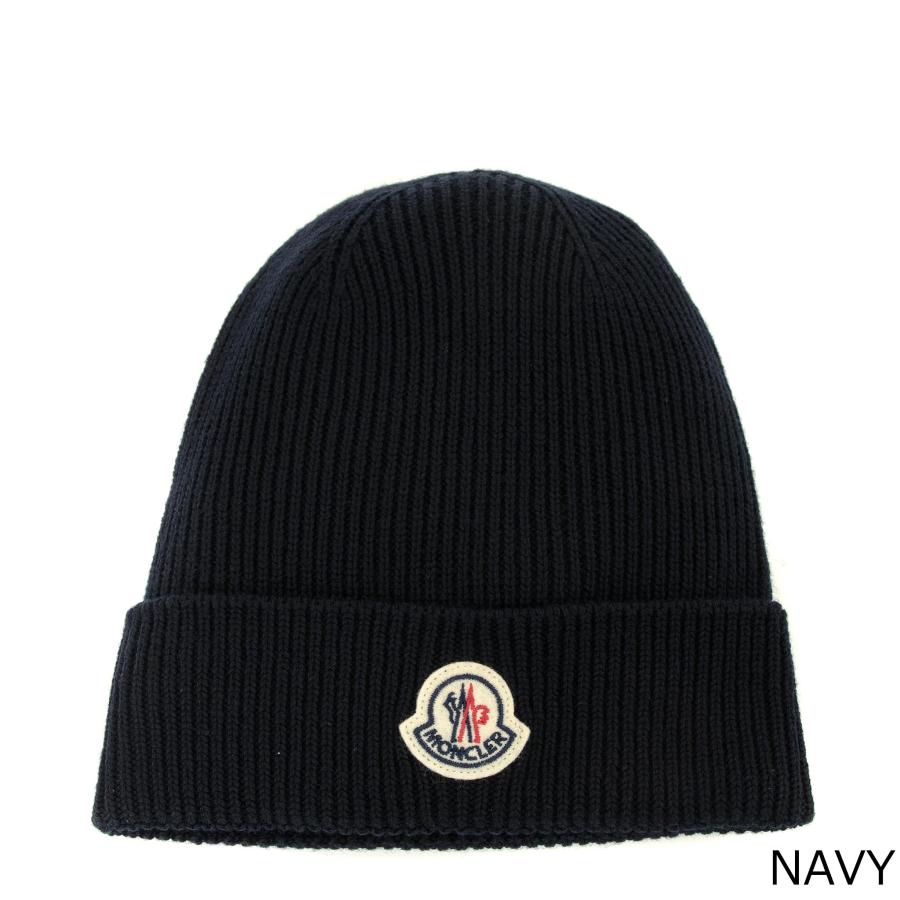 モンクレール MONCLER レディース メンズ ニットキャップ WOOL BEANIE 
