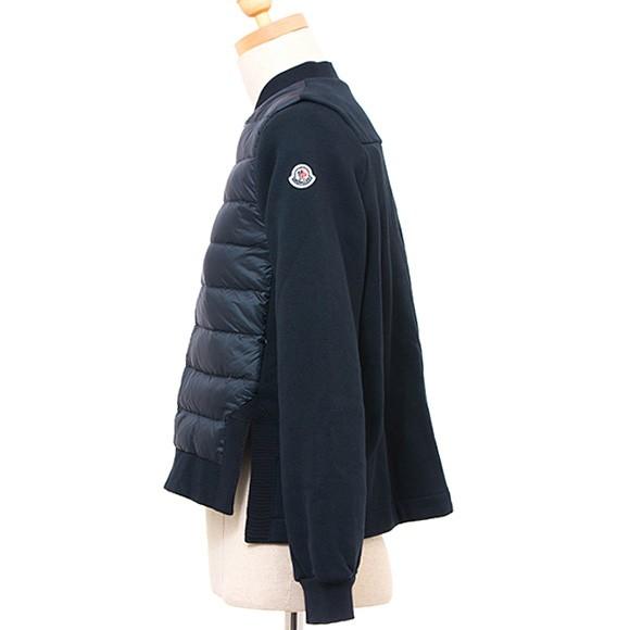 モンクレール MONCLER ガールズ ダウンカーディガン ネイビー MAGLIA CARDIGAN 84678.05 809D2 742 NAVY｜chgardens｜02